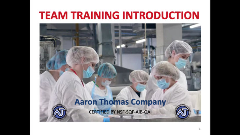Team Training Introduction